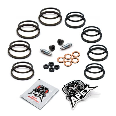 Brake Caliper Seal GSF1200 N BANDIT 1996 Front Suzuki Parts Rebuild Repair Kit T