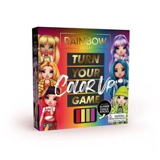 Rainbow High Turn Your Color Up Game Included 4x Hairchalk Sticks 2/4 Players