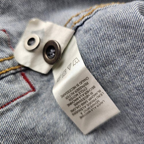 Life is Good Shirt LS L Blue Button Denim Business Casual Western Logo Mens - Picture 11 of 12