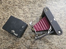 Lot Of 2 Vintage Eastman Kodak Cameras No. 2-A Brownie  No. 3-A Folding Pocket