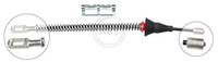 A.B.S. K12076 Seilzug, Feststellbremse For Opel Vauxhall