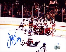 Jim Craig Autographed Signed 8x10 Photo 1980 Team USA Miracle on Ice Beckett