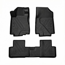 Floor Mats Fit For 2012-2016 Honda Crv 3pc Front Rear All Weather Tpe Liner