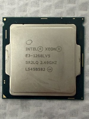 Intel Xeon E3-1268L v5 SR2LQ 2.40GHz LGA1151 CPU Processor Tested Working