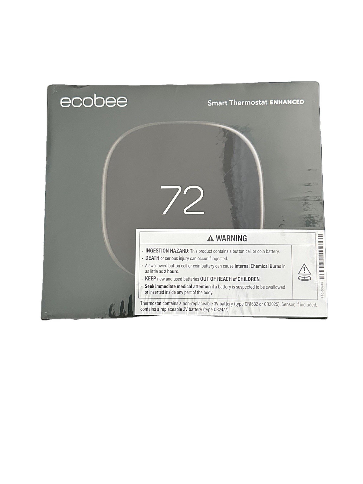 ecobee Smart Thermostat Enhanced WiFi Programmable