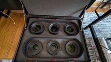 RED Pro Prime Lens Set - PL Mount 18mm, 25mm, 35mm, 50mm, 85mm, 100mm