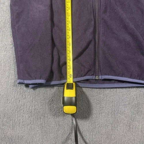Columbia Mens M Purple Full Zip Fleece Jacket Stand-Up Outdoor Hiking image 8