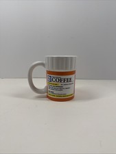Prescription Mug Pill Bottle Coffee Cup Pharmacy 12 oz. Rx Big Mouth Toys