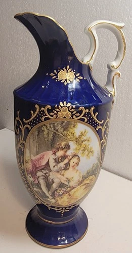 Aichi Porcelain Cobalt Blue Cream Pitcher