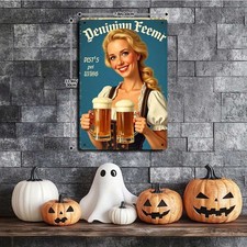 intage Beer Tin Metal Signs Home D cor 8x12 Beer for man Cave,Beer Funny Metal