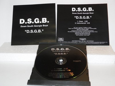 Down South Georgia Boys -  D.S.G.B. Promotional ONLY CD S ** Free Shipping**