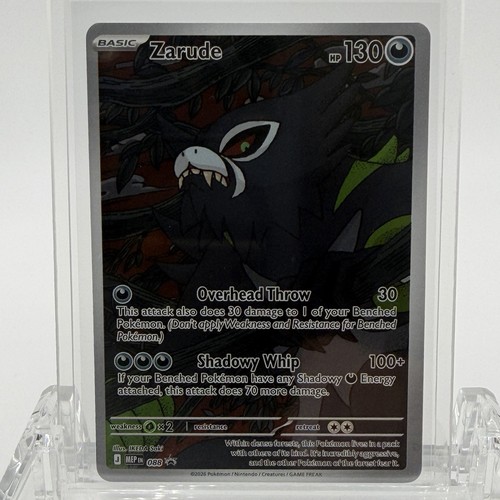 Pokemon TCG Mega Evolution Zarude #MEP088 Promo LP