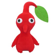 Little Buddy Pikmin Red Leaf 7" Plush Nintendo 1647 New Pikmin Red w/ Leaf