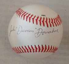 John Deacon Donahue  Philadelphia Phillies Autograph Signed PCL Baseball