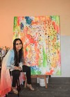 Guajardo Original Art: Night Fall 9X6 Paper Signed Wall Art — photo 5
