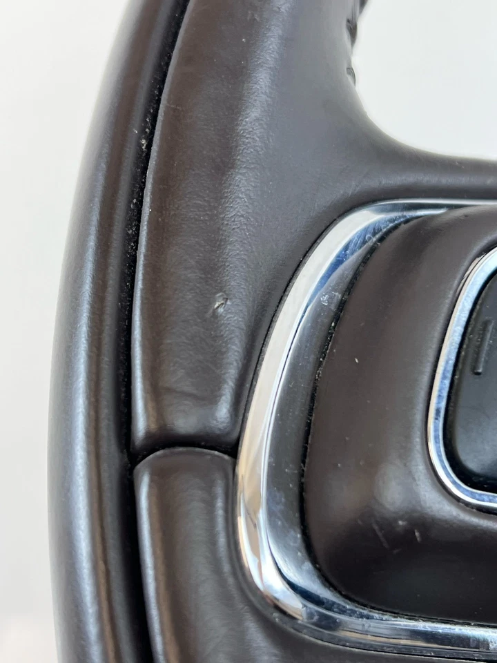 Volante Jaguar XJ 2010-2019 OEM XJL XJR 575 X351 con palancas de cambio marrón Foto 2 de 4