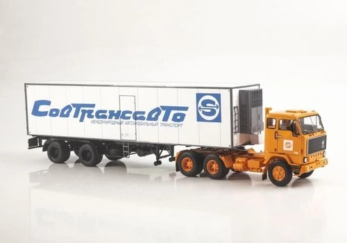 Volvo F89 + Klege France SSM7079 SSM 1:43 New!
