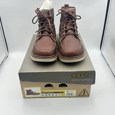 KEEN Utility Women's Leather San Jose 6”  Soft Toe Work Boots - Size 10