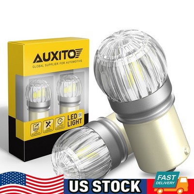 AUXITO Super Bright LED 1156 P21W 7506 Reverse Backup Light White Bulb 6000K 2US