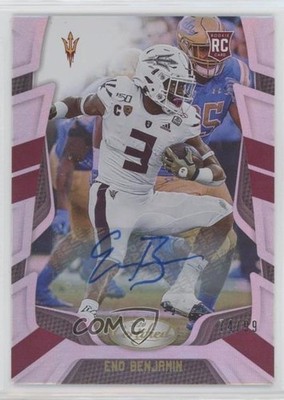 2020 Chronicles Draft Picks Mirror Signatures 74/99 Eno Benjamin Auto RC 14md