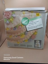 Vintage Wilton Mini Tier Cake Round Pan & Sep...