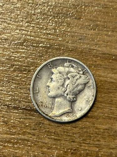 1940D Mercury Dime XF