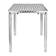 Square Leg Table 720X600X600mm Restaurant Bar Cafe Commercial Dining