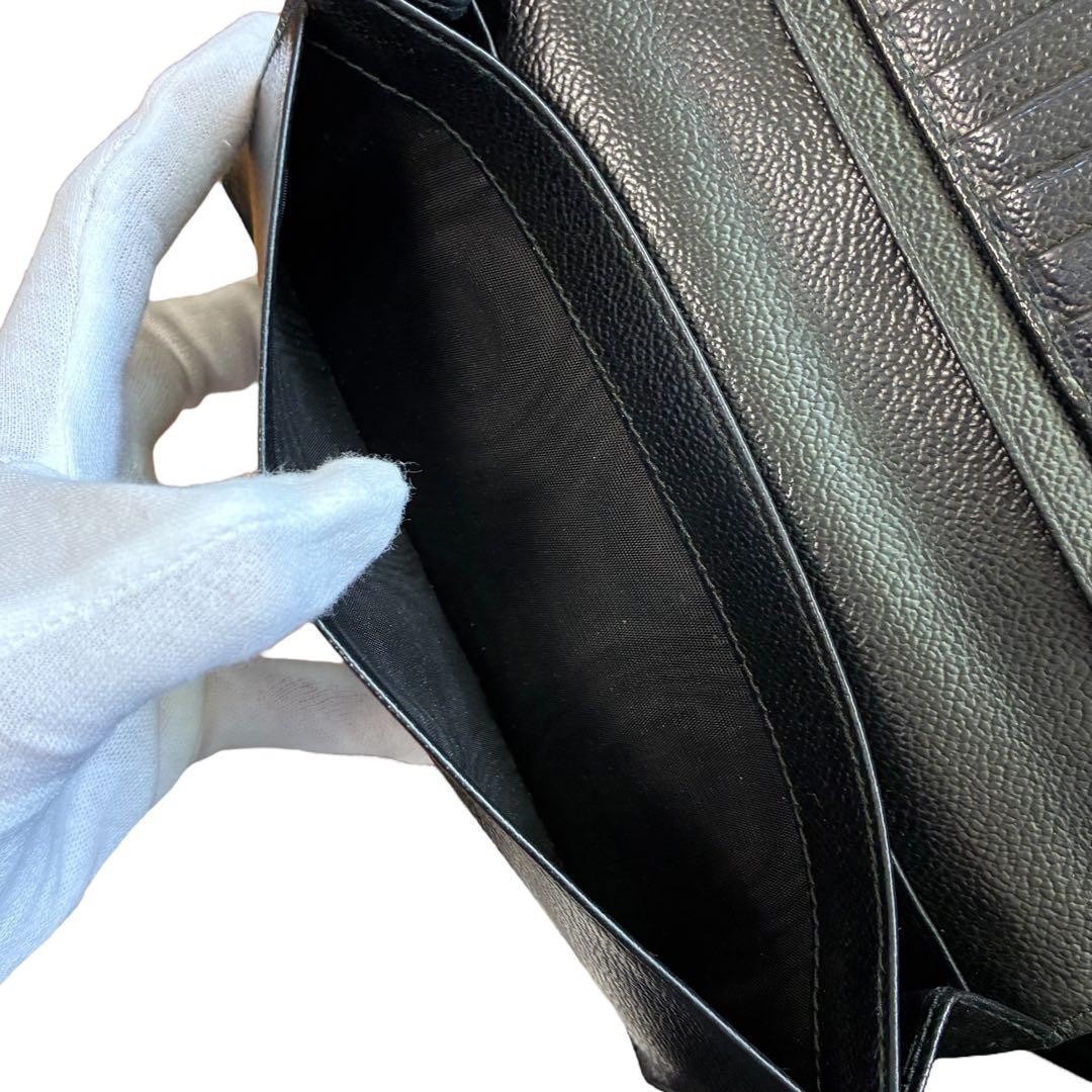 PRADA 2MV015 Saffiano Triangle Logo Continental Bifold Long Wallet Black 3.5x7.5 thumbnail 16