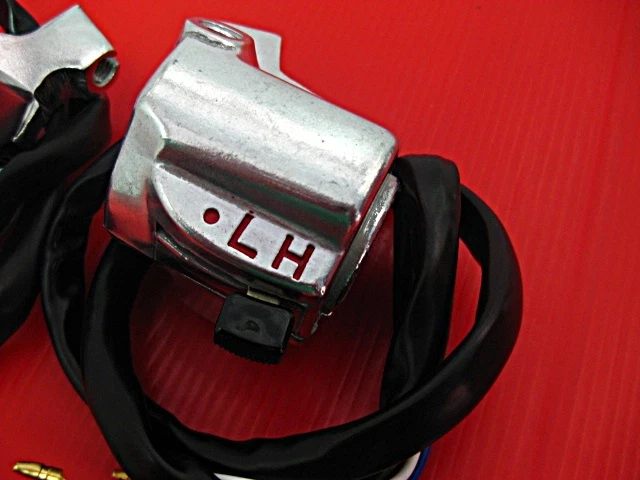 Fit HONDA CD125 CD175 CA175 HANDLE SWITCH L/R SET GRADE A "TAIWAN" #BI2786# Foto 3 de 4