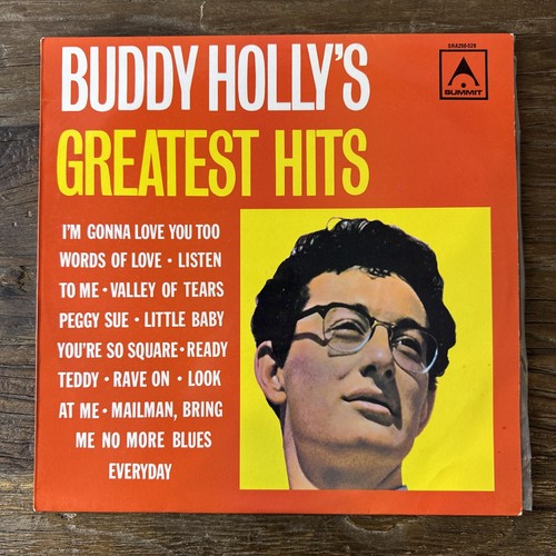 Buddy Holly’s Greatest Hits Vinyl Record Summit Records Australian Press - 第 1/4 張圖片