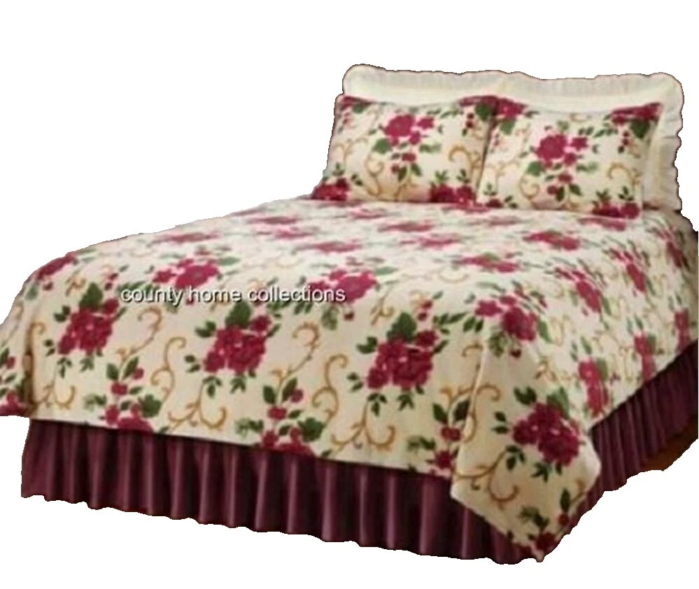 Edredones victoriana de poliéster, colchas y cobertores para cunas