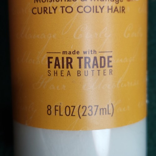 Shea Moisture rohe Sheabutter tiefe feuchtigkeitsspendende Entwirrer 8oz. Flasche Menge 2 Stück - Bild 4 von 7