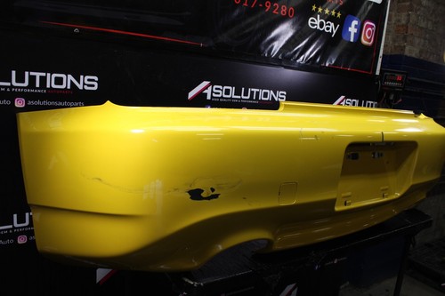 2004-2009 HONDA S2000 AP2 OEM REAR BUMPER COVER RIO YELLOW Y65P **DAMAGE** - Picture 2 of 17