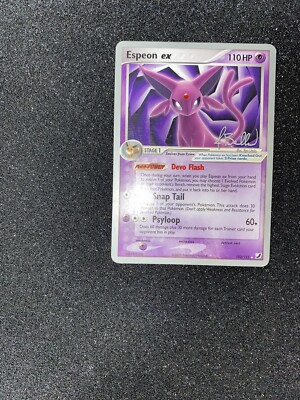 Pokémon TCG Espeon ex World Championship 2006 Singles 102/115 | eBay