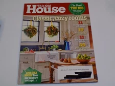 This Old House Magazine Nov Dec 2015 Classic Cozy Rooms Country Cottage Kitchens