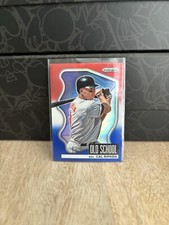 2022 Panini Prizm - #OS-5 Cal Ripken - Old School Red White & Blue Prizm