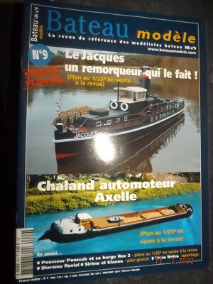 GC Revue Bateau Modele HS n°9 Le Jacques Challand Axelle Poussah