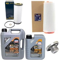 MotoröL Filter Set 5W-30 6 Liter + ÖLablassschraube FüR BMW 3Er 318D 320D E46