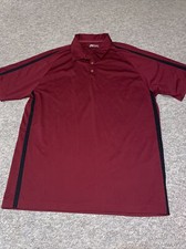 Nike Dri Fit Shirt XXXL Men's Active Golf Polo Stretch Short Sleeve 3XL