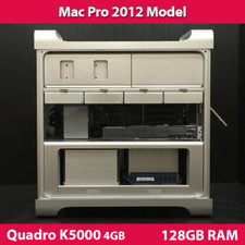 2012 Mac Pro  3.46GHz 12 Cores  128GB RAM  1TB SSD  Quadro K5000 4GB
