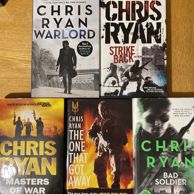 Chris Ryan - 5 Bücher Hardcover-Paket - Sehr guter Zustand - kostenlose P&P
