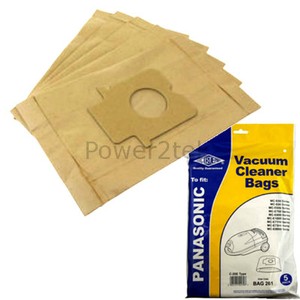 5 X C e Dust Bags For Panasonic Mc Cg3 Mc Cg461 Mc Cg461k Vacuum Cleaner Ebay