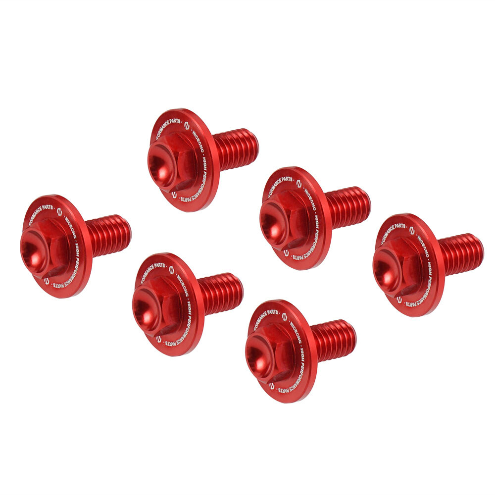 Front Fork Guard Bolts Screws For Kawasaki KX125 250 0508 KX250F 450F