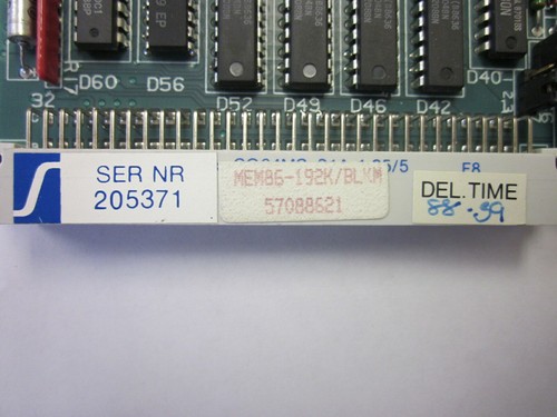 ABB MEM86-192K/BLKM Memory Board 57288531 Stromberg Allen-Bradley - Picture 3 of 3