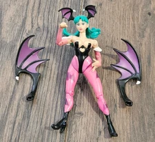 Morrigan : Darkstalkers - Action Figure - Rare - Marvel Vs Capcom : Toybiz 1999