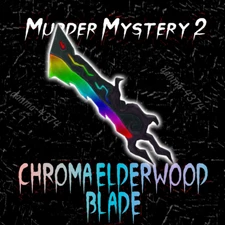 Murder Mystery 2 Chroma Elderwood Blade - MM2 Chroma Godly