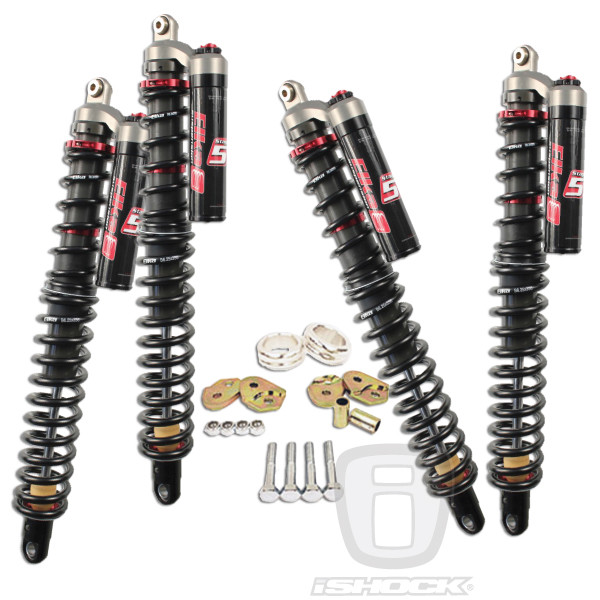 Elka Stage 5 Shocks w/ High Lifter 2" Lift Kit CanAm Defender HD5 HD8