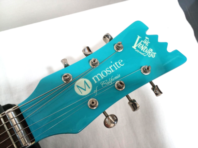 Mosrite The Ventures プレート Mosrite The Ventures Model Electric Guitar Surf Green w/Hardcase
