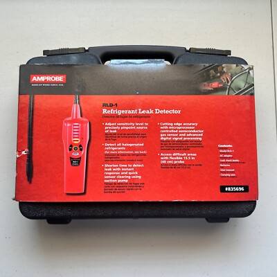 AMPROBE RLD-1 REFRIGERANT LEAK DETECTOR New Still Sealed