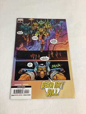 Beta Ray Bill #2  2nd Second Print Variant Marvel Comics 2021